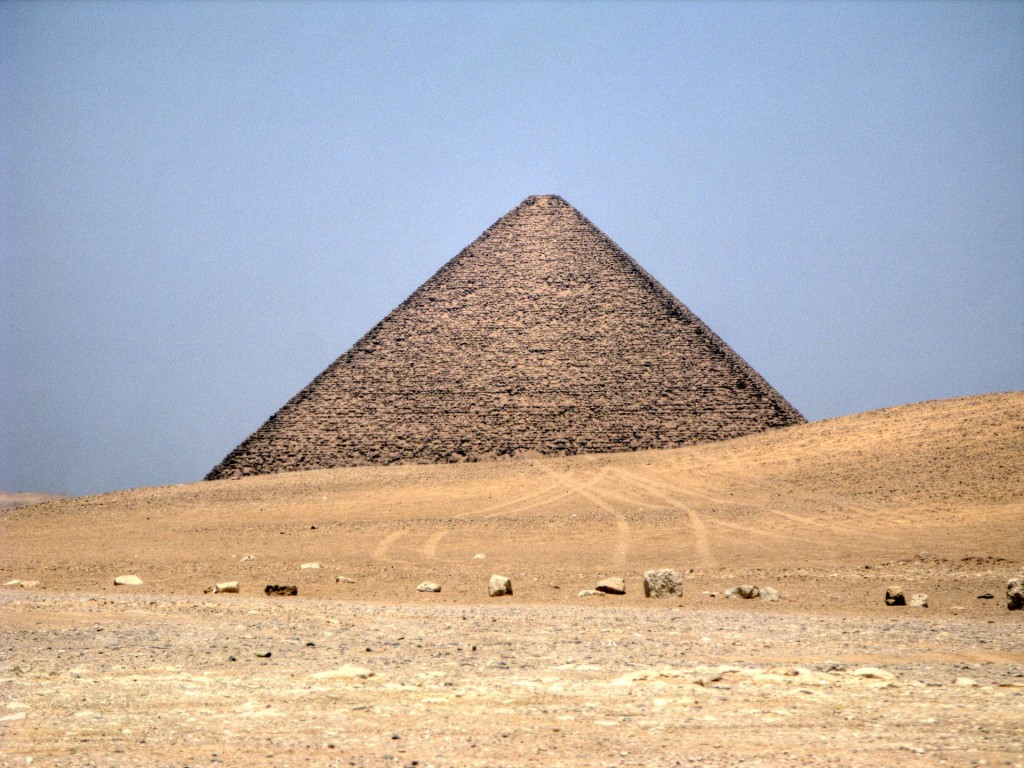 Rote Pyramide Kairo Aegypten