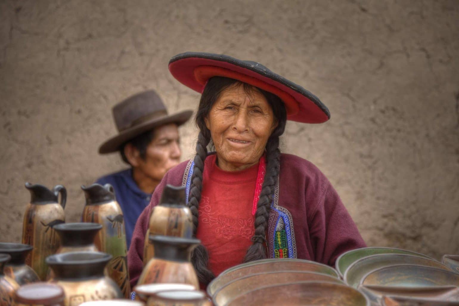 Quechua Frau Peru Anden