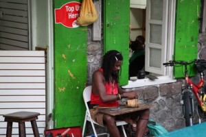 Handwerk auf Dominica.