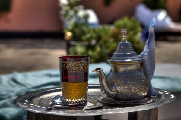 Gruener Tee Marrakesch