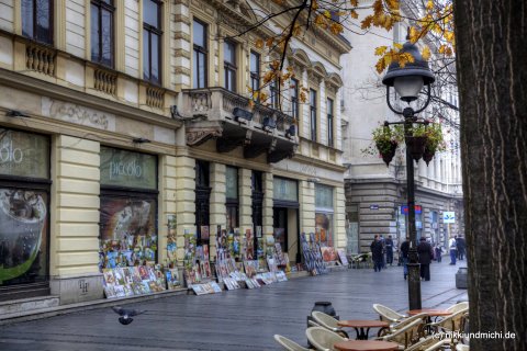 Knez Mihailova ulica: Die Fußgängerzone im alten Teil Belgrads.